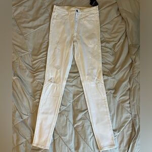 Women's Hollister White Jeans